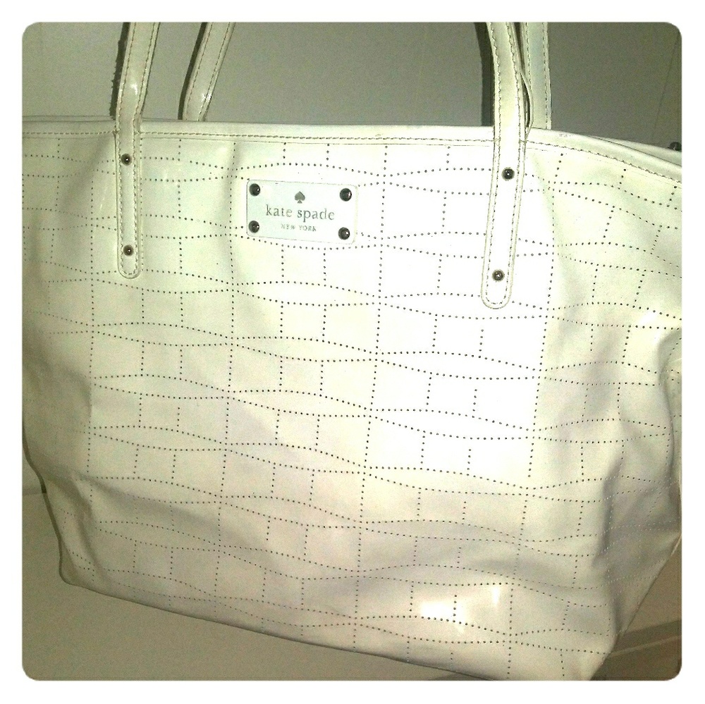Kate Spade Tote Geometric Pattern